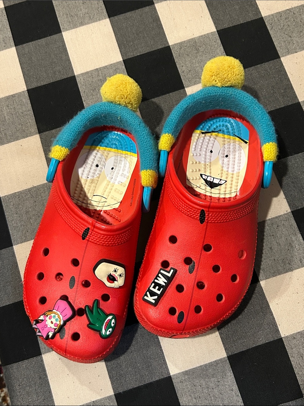EUC Crocs x South Park size M4/W6 Cartman shoes